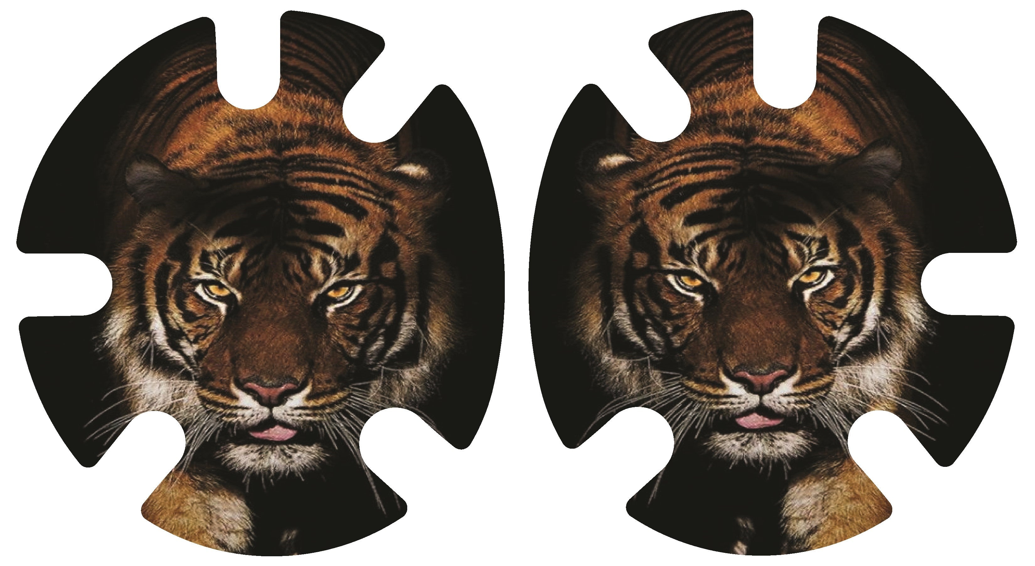 Tiger Wrestling Headgear Decals, Wraps by 4Time All American