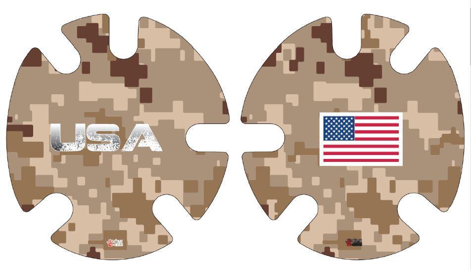 Desert Camo Decals Wrestling Headgear Decals, Wraps by 4Time All Amer