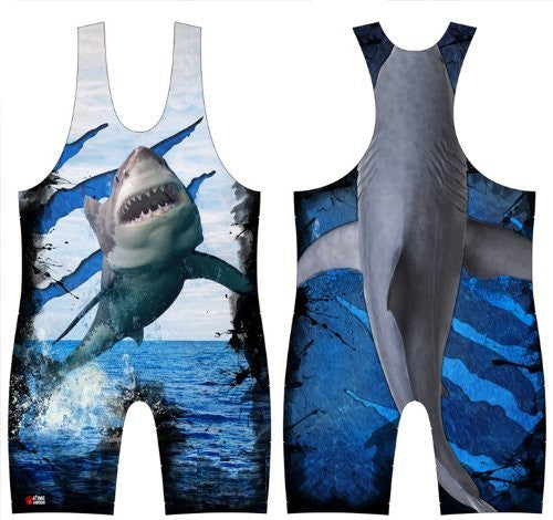 Flying Shark Wrestling Singlet