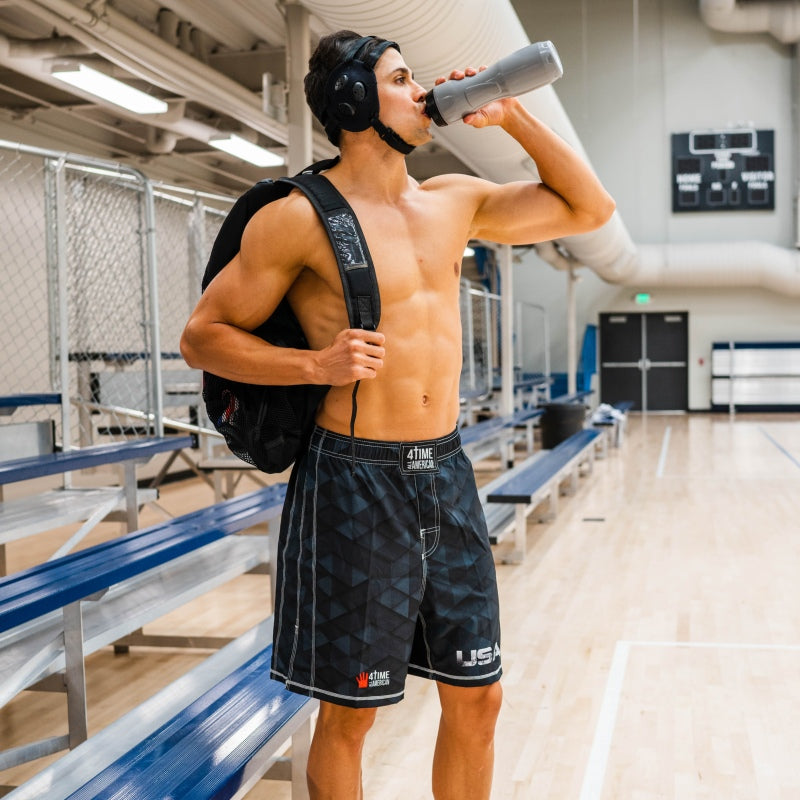 Black Wrestling Shorts